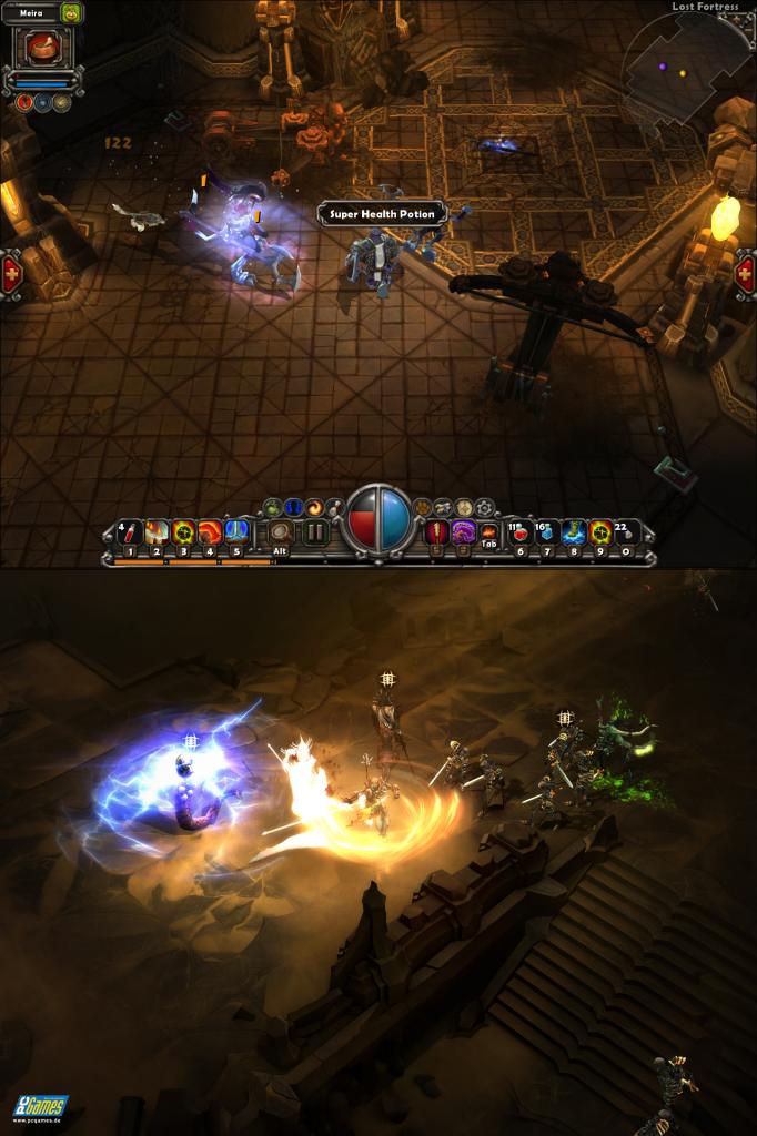 [30/10/2009] Torchlight (oben) gegen Diablo 3 (unten) - Welcher Grafikstil gefällt Ihnen besser? (2)