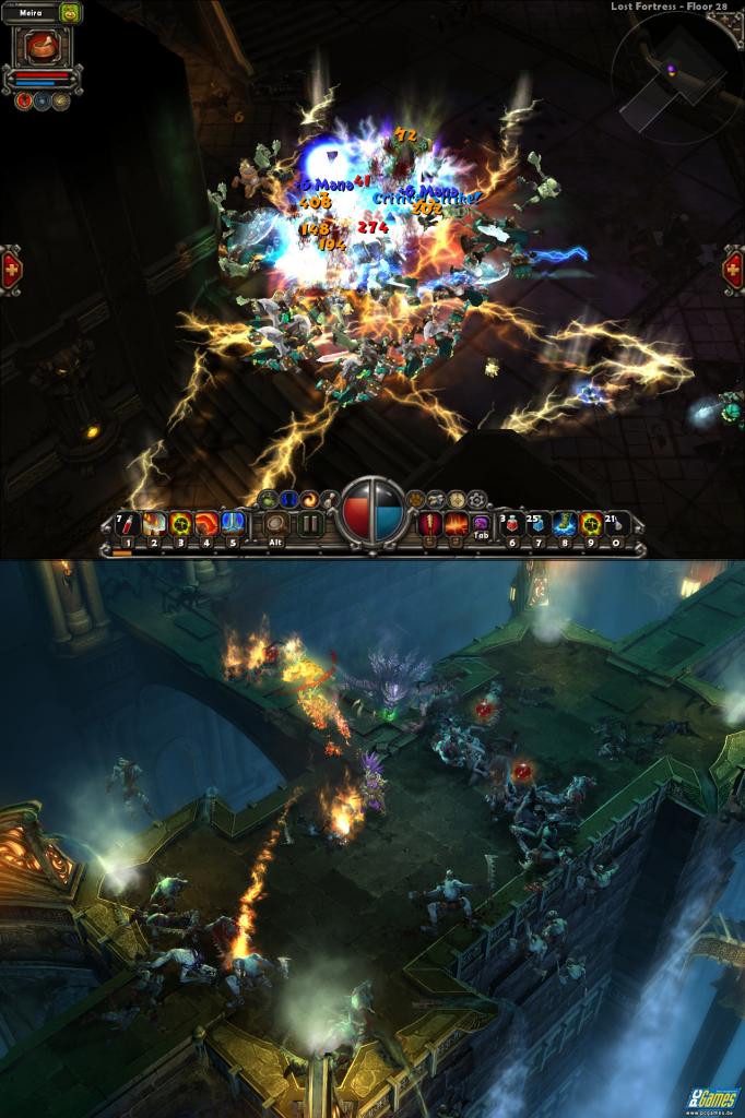 [30/10/2009] Torchlight (oben) gegen Diablo 3 (unten) - Welcher Grafikstil gefällt Ihnen besser? (4)