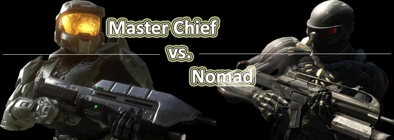 [27/10/2009] Der Master Chief trifft auf Nomad: Welcher Spieleheld diesen Kampf wohl gewinnen würde?