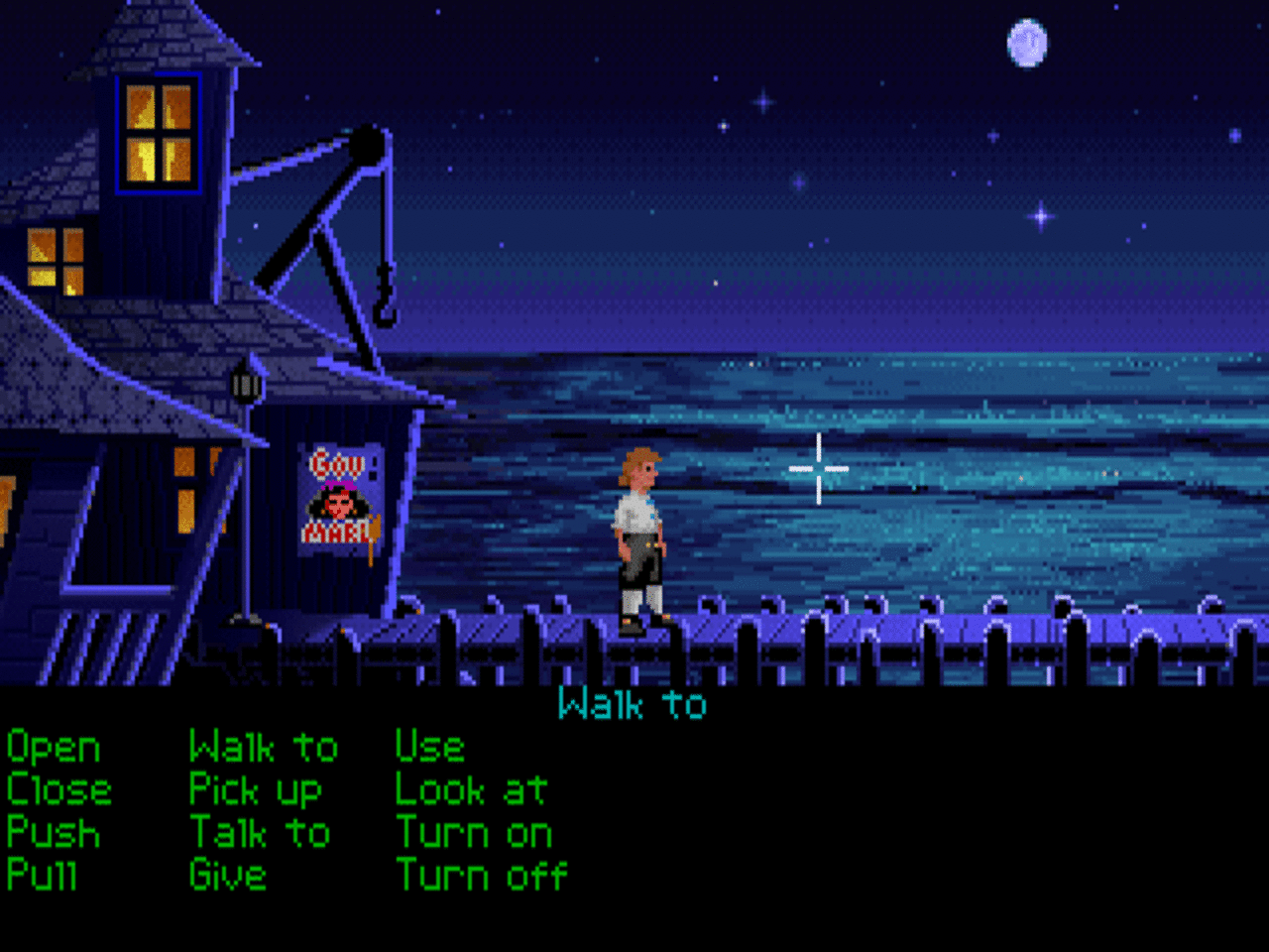 [15/10/2009] Die Monkey Island-Serie: Hahahahaha! Oh man. Die Gags sind super. Vielleicht erzählt der mir hier noch einen? Hahahah! Ich komme... Hahaha!