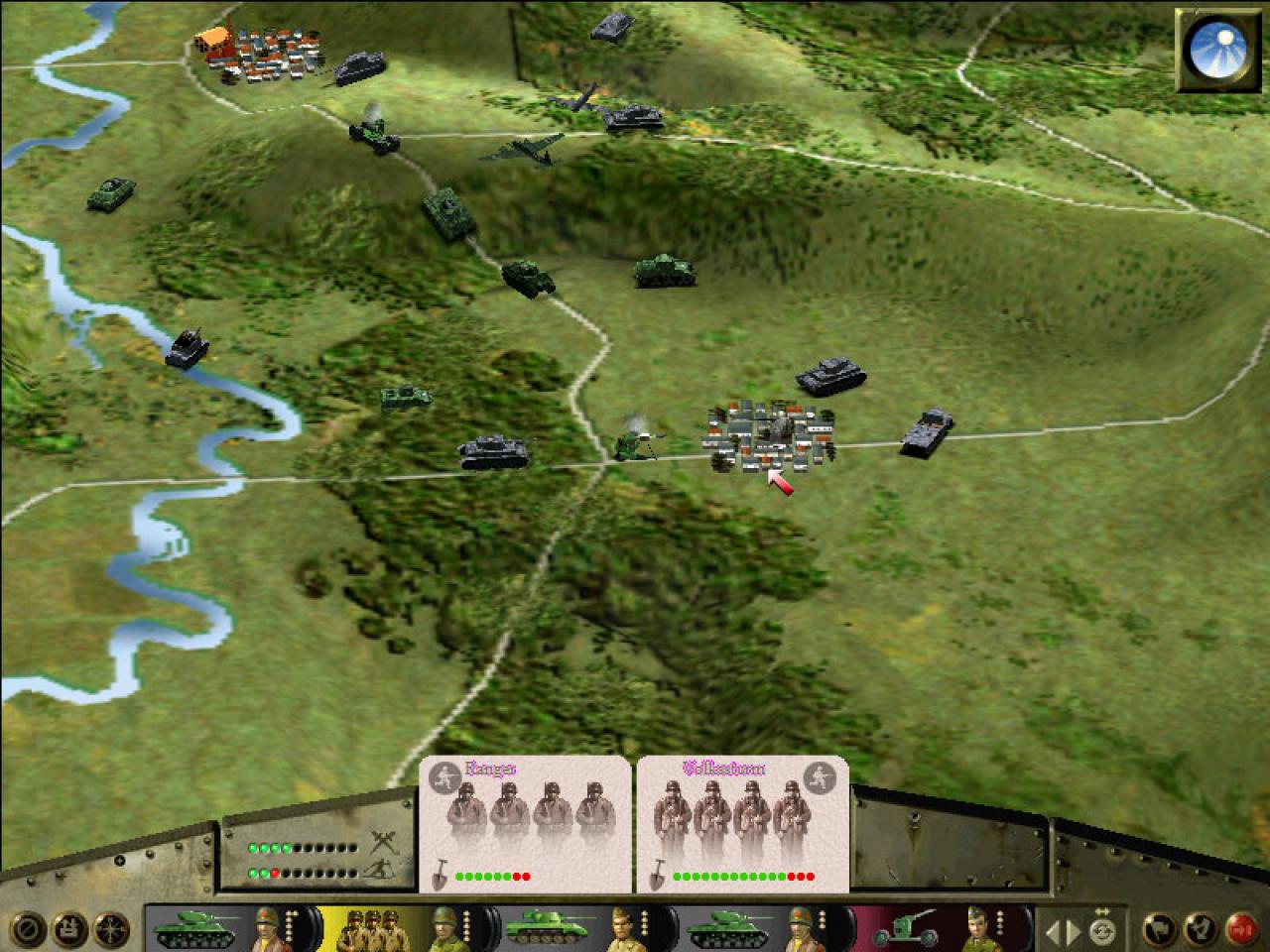 [15/10/2009] Panzer General 3D: So, diese Taktik muss jetzt aber fruchten. Bestimmt!