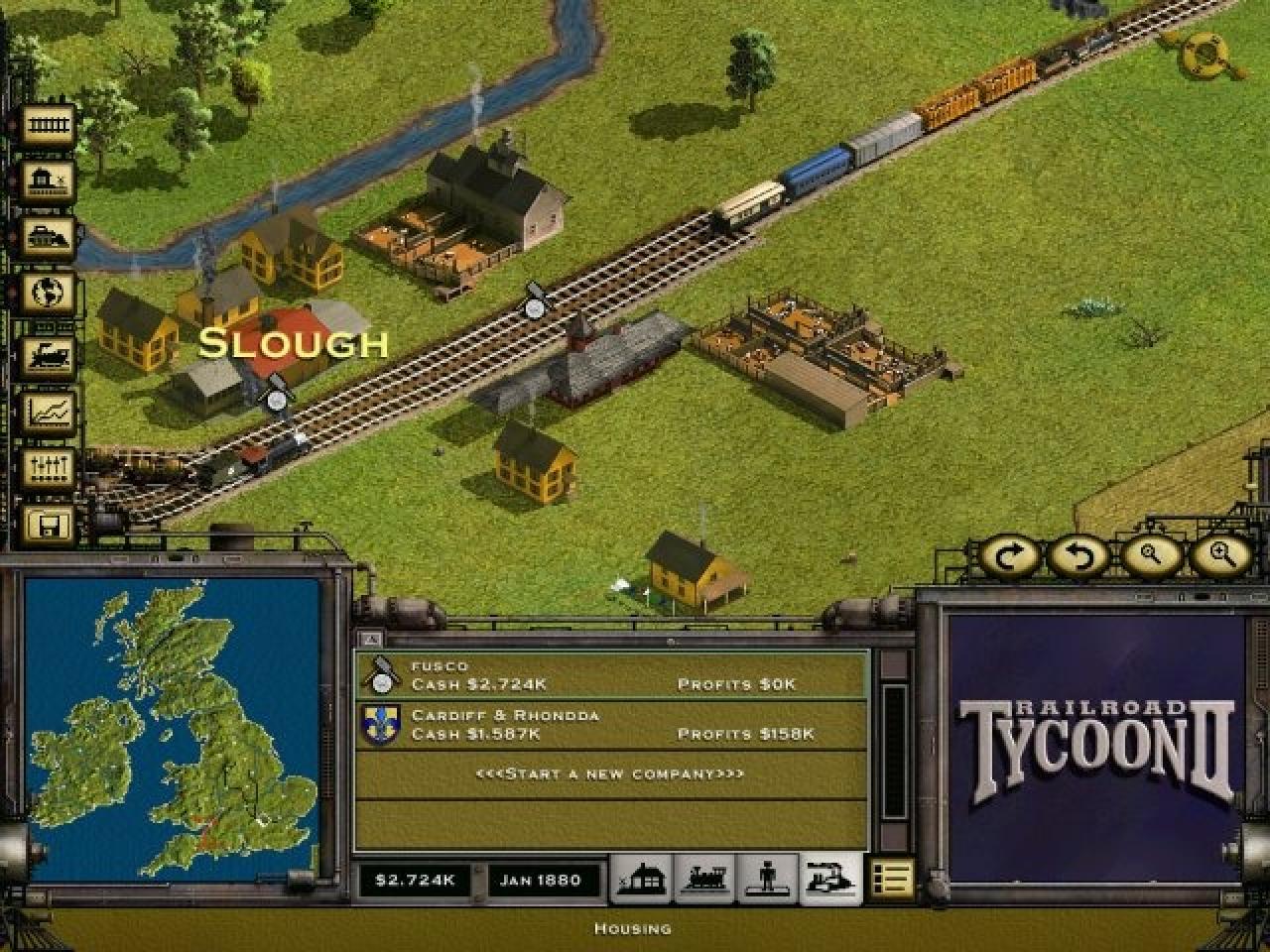 [15/10/2009] Die Railroad Tycoon-Serie: So, schauen wir mal. Die Wirtschaft floriert. Eigentlich kann ich jetzt... Moment! Was ist das?