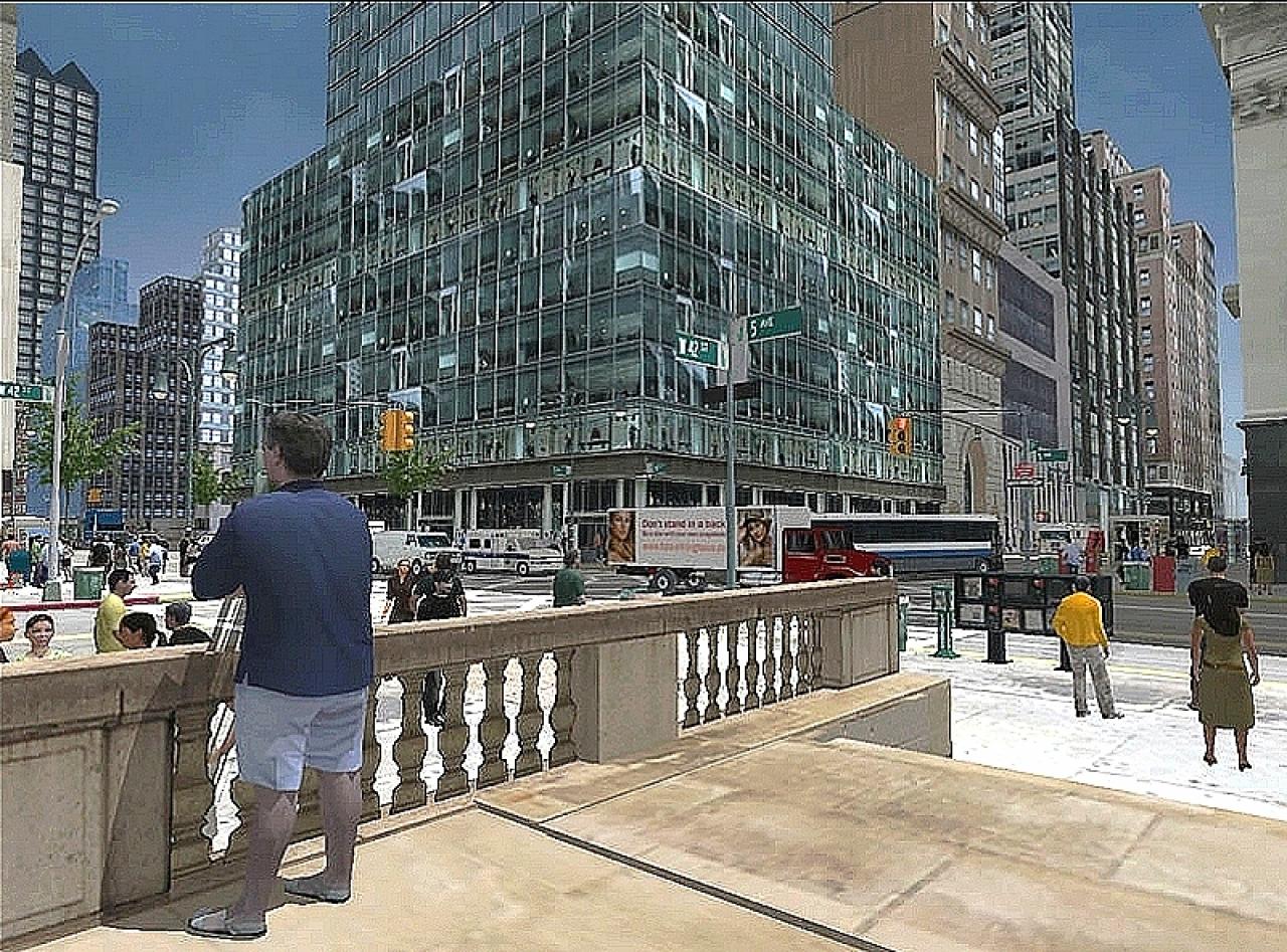 [19/10/2009] Ganz entspannt New York zu Fuß erkunden.