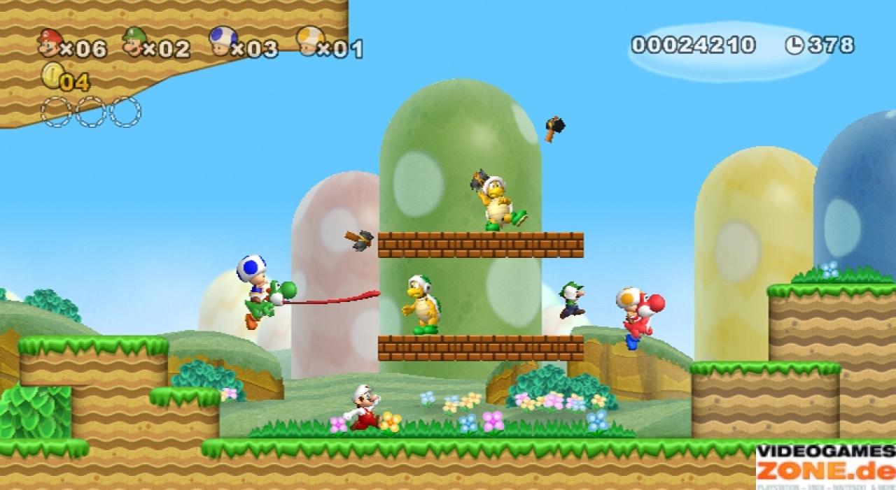 [06/11/2009] Super Mario Bros. für Nintendo Wii.