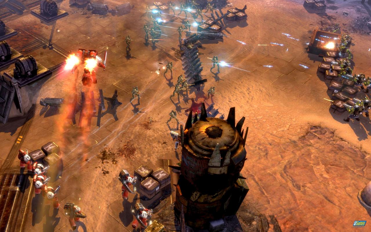 [26/11/2009] In Dawn of War 2: Chaos Rising müssen die Space Marines den imperialen Raumsektor Aurelia verteidigen.