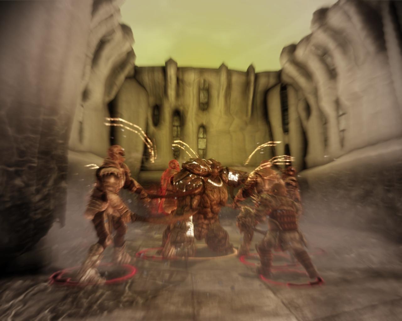 [10/11/2009] Das Beben des Golems setzt die komplette Brutkompanie kurze Zeit außer Gefecht. 