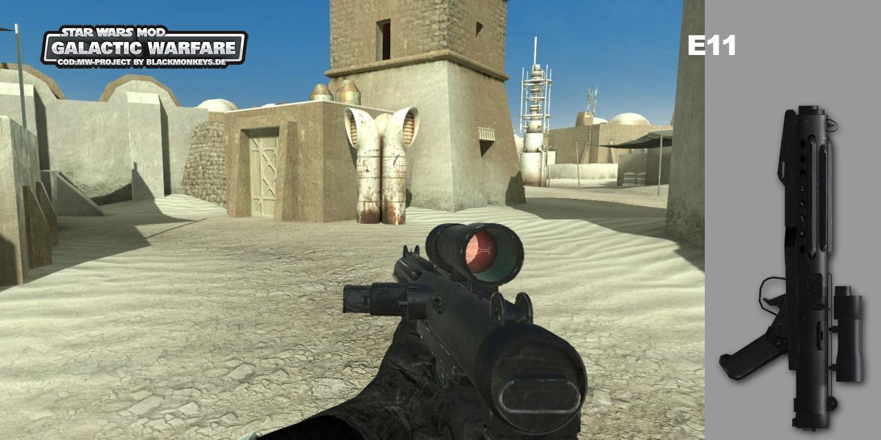 [16/11/2009] Aktuelle Bilder zu Galactic Warfare, der Star Wars-Mod, die auf Basis von Call of Duty 4 entsteht. (7)