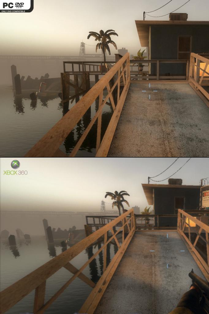 [19/11/2009] Left 4 Dead 2: PC gegen Xbox 36 - Wasserspiegelungen (links im Bild).