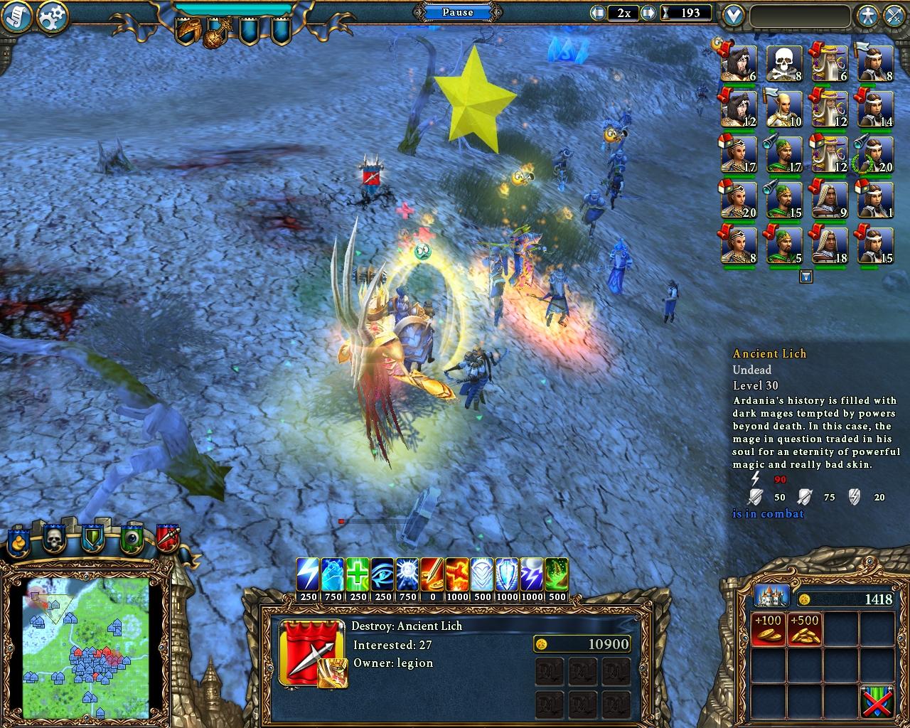 [05/11/2009] Weitere Screenshots aus Majesty 2. (16)