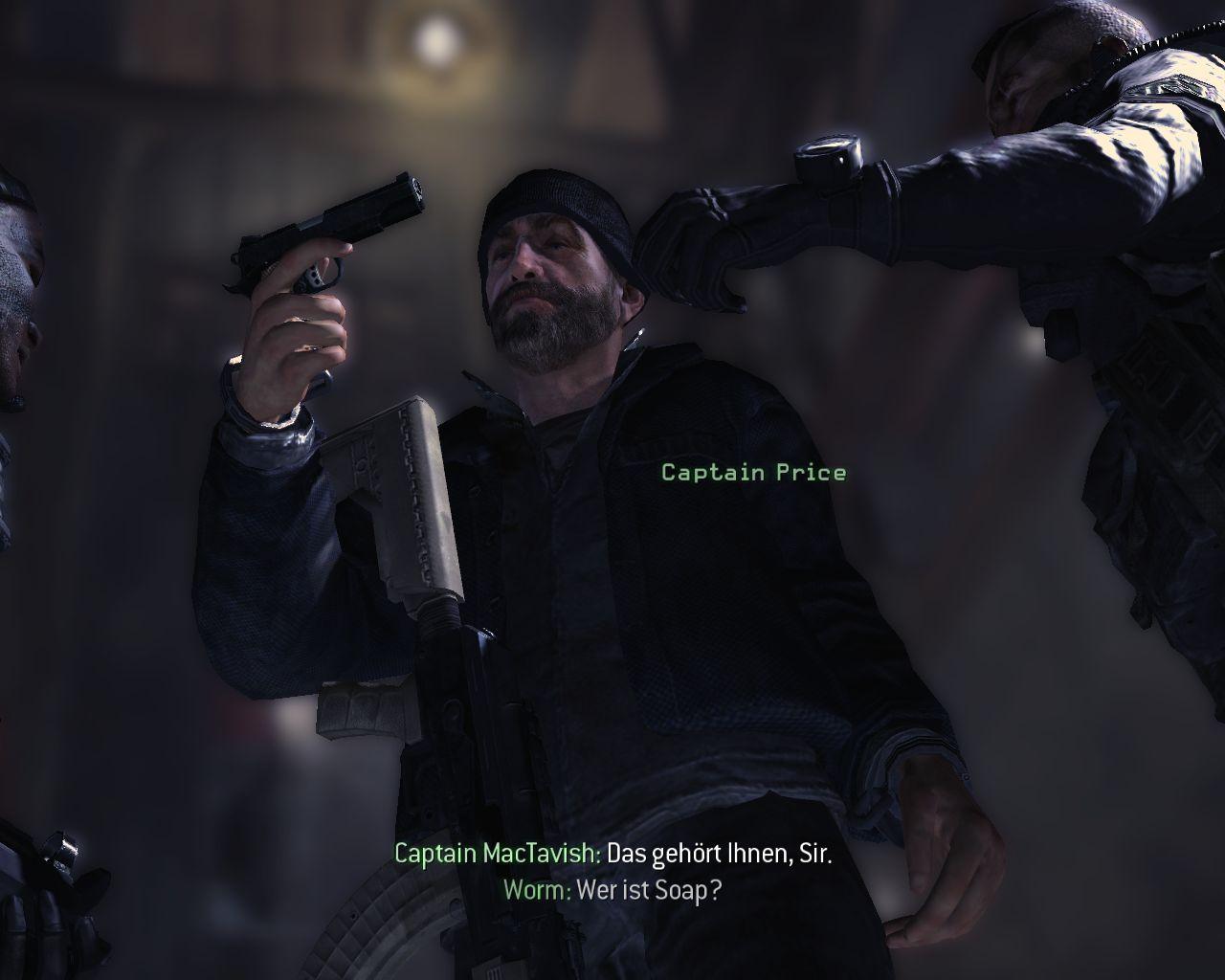 [18/11/2009] Ein Detail, das leicht zu übersehen ist: Nach dem Sie Captain Price in 