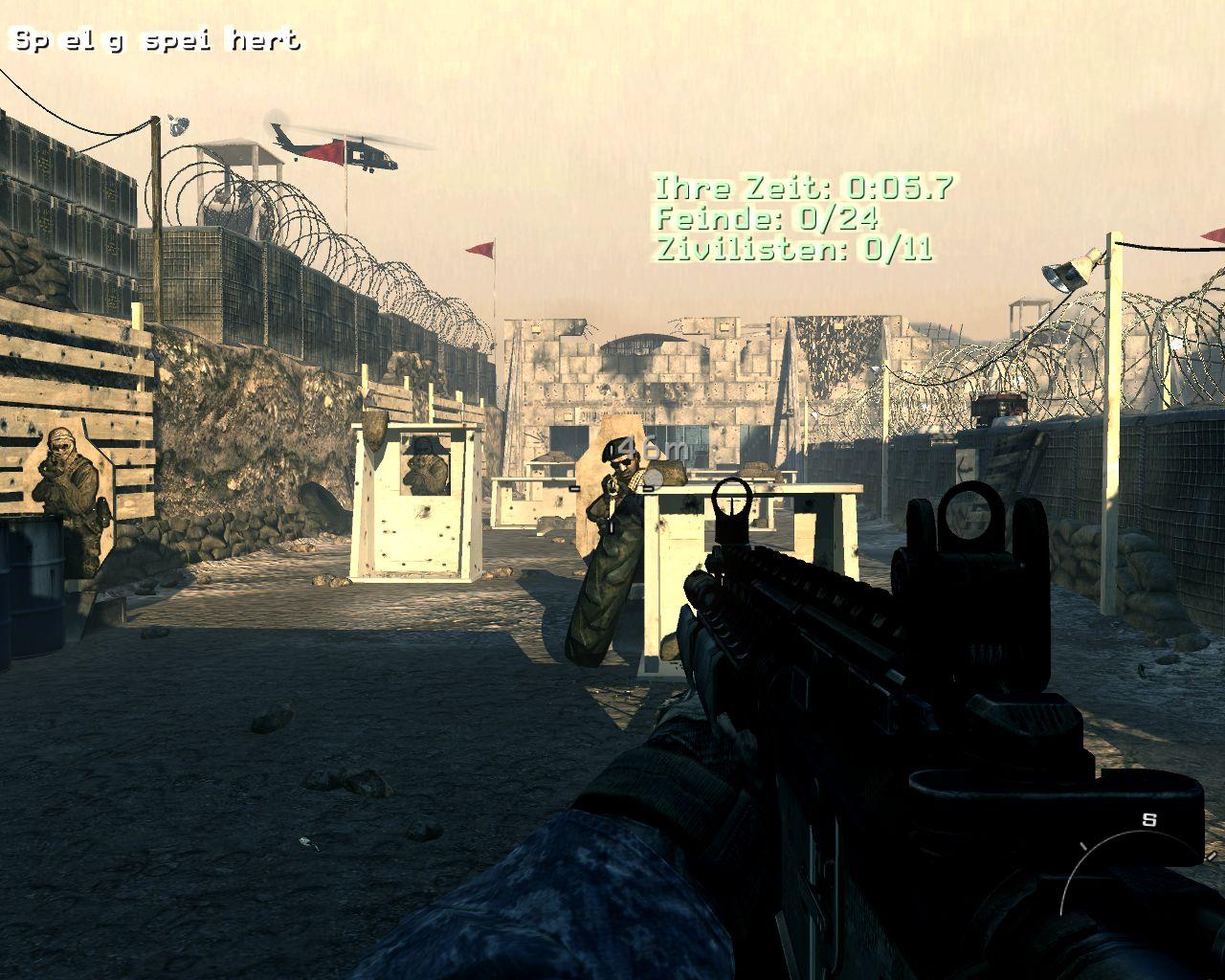 [18/11/2009] Die Stimme, die Ihnen im Trainings-Parkour Anweisungen gibt, gehört keinem Geringeren als Robert Bowling, Community Manager von Infinity Ward.