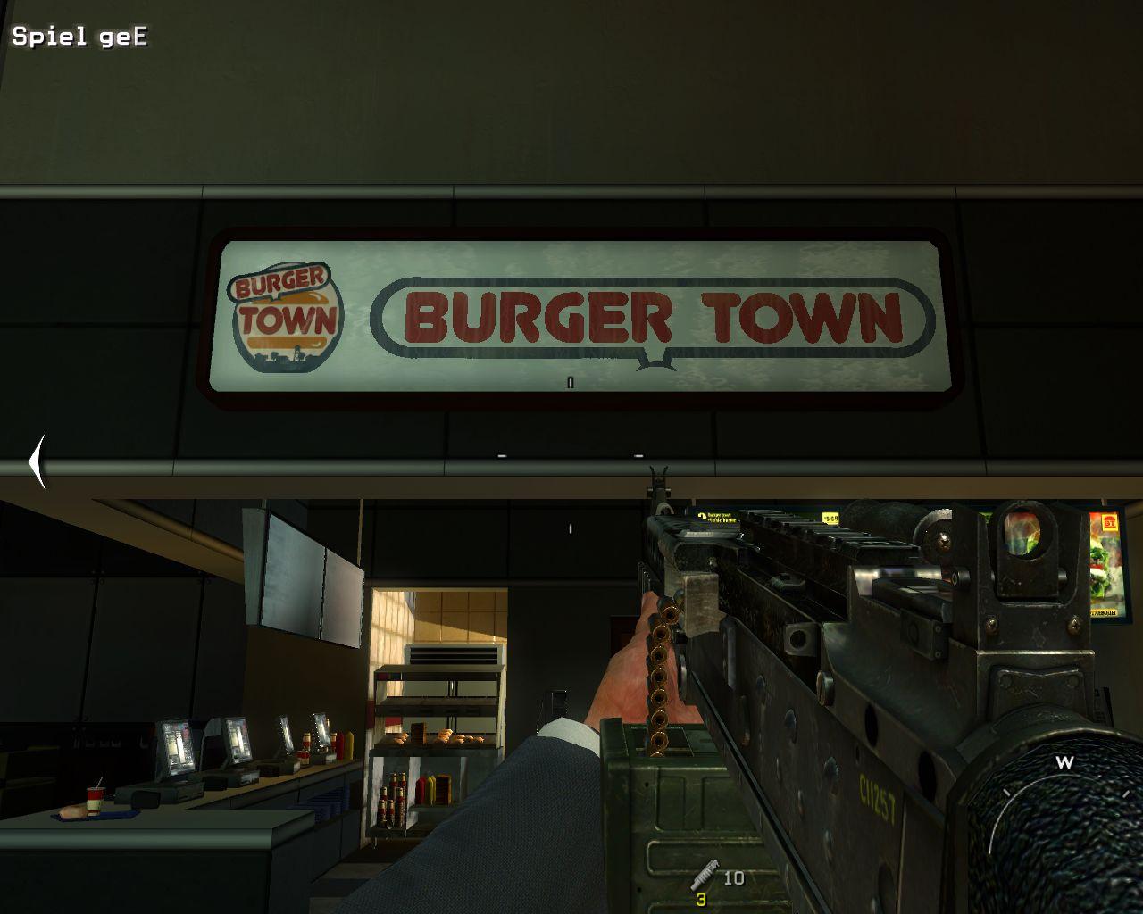 [18/11/2009] Die Modern Warfare 2-Version von Burger King: Burger Town!