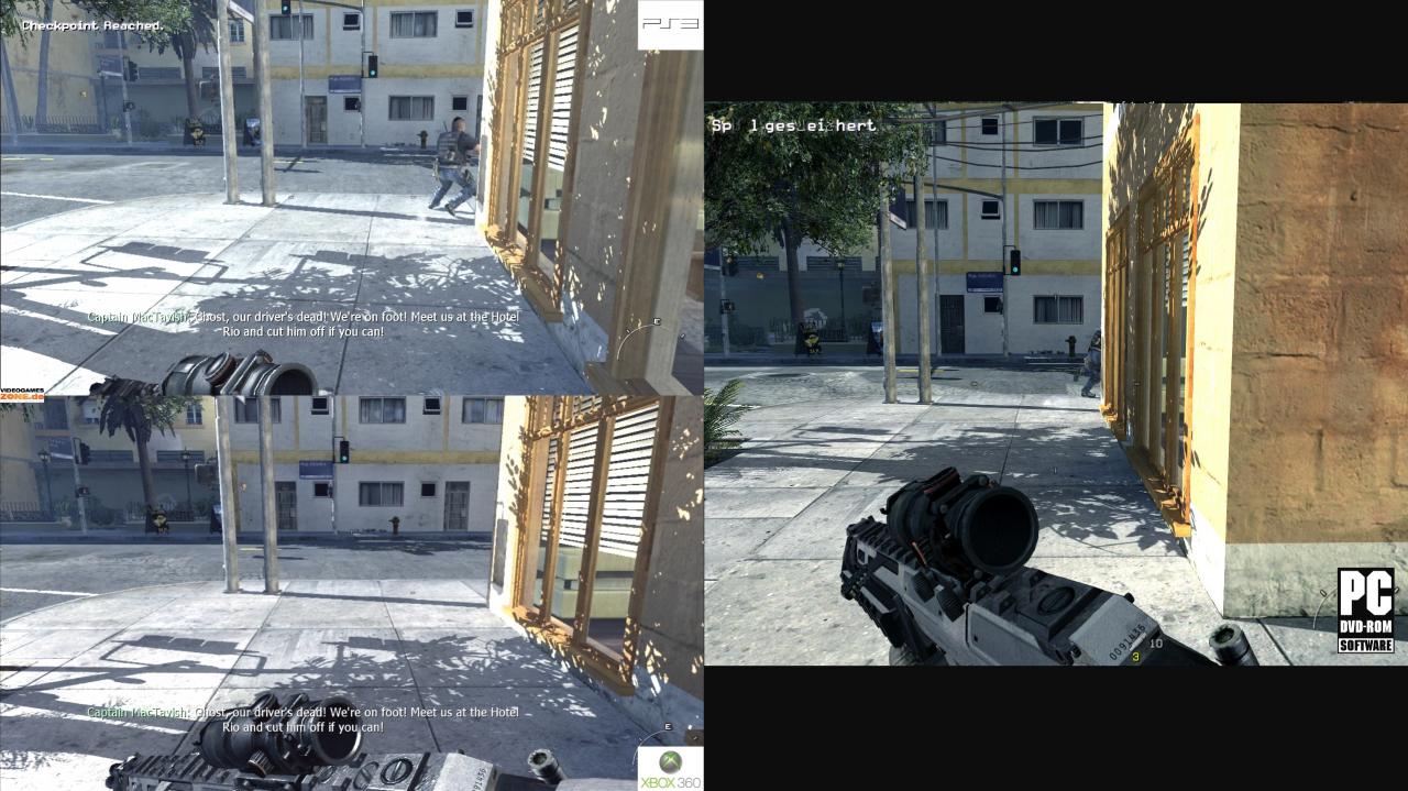 [10/11/2009] Call of Duty: Modern Warfare 2 - PC vs. PS3 vs. Xbox 360 (2)