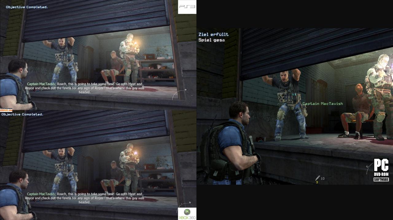 [10/11/2009] Call of Duty: Modern Warfare 2 - PC vs. PS3 vs. Xbox 360 (5)