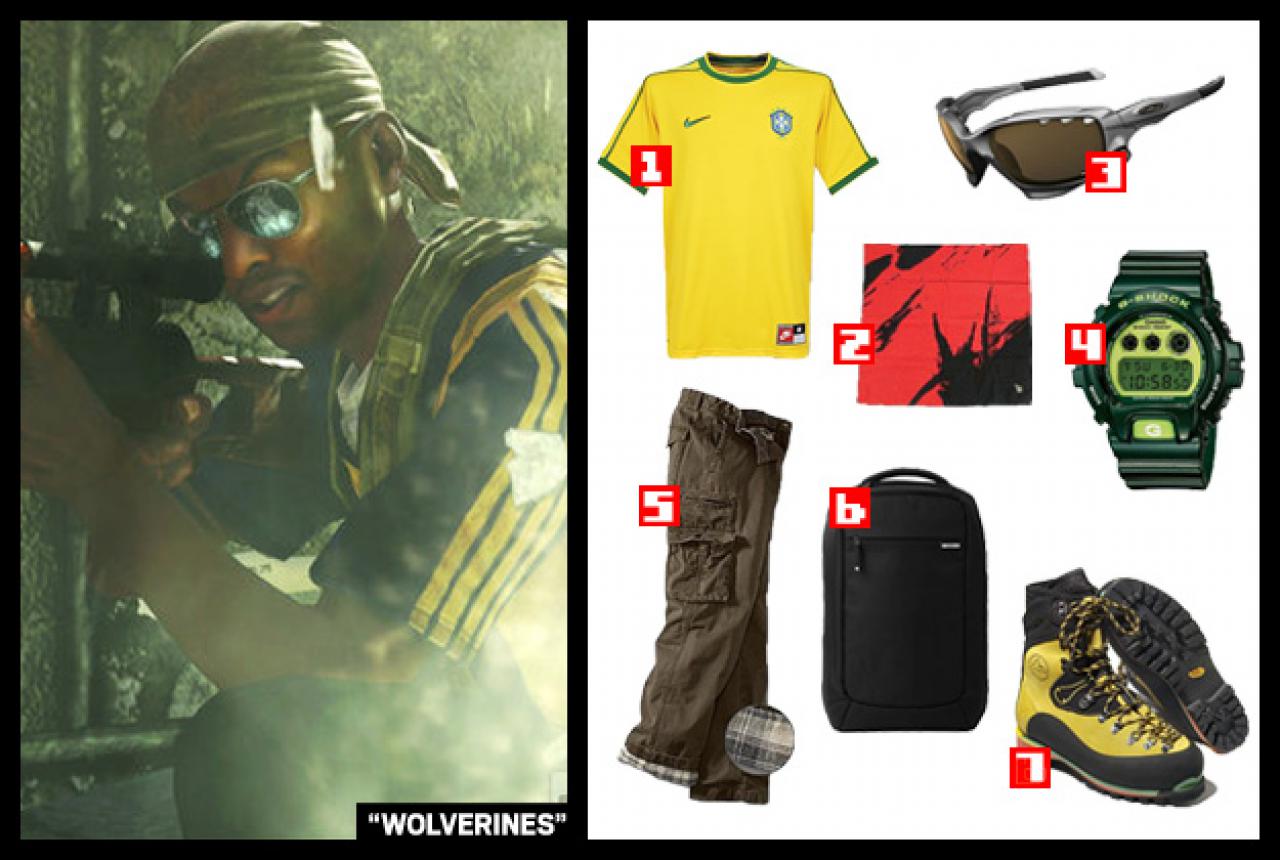 [19/12/2009] MW2 Klamotten im Stil der Wolverines