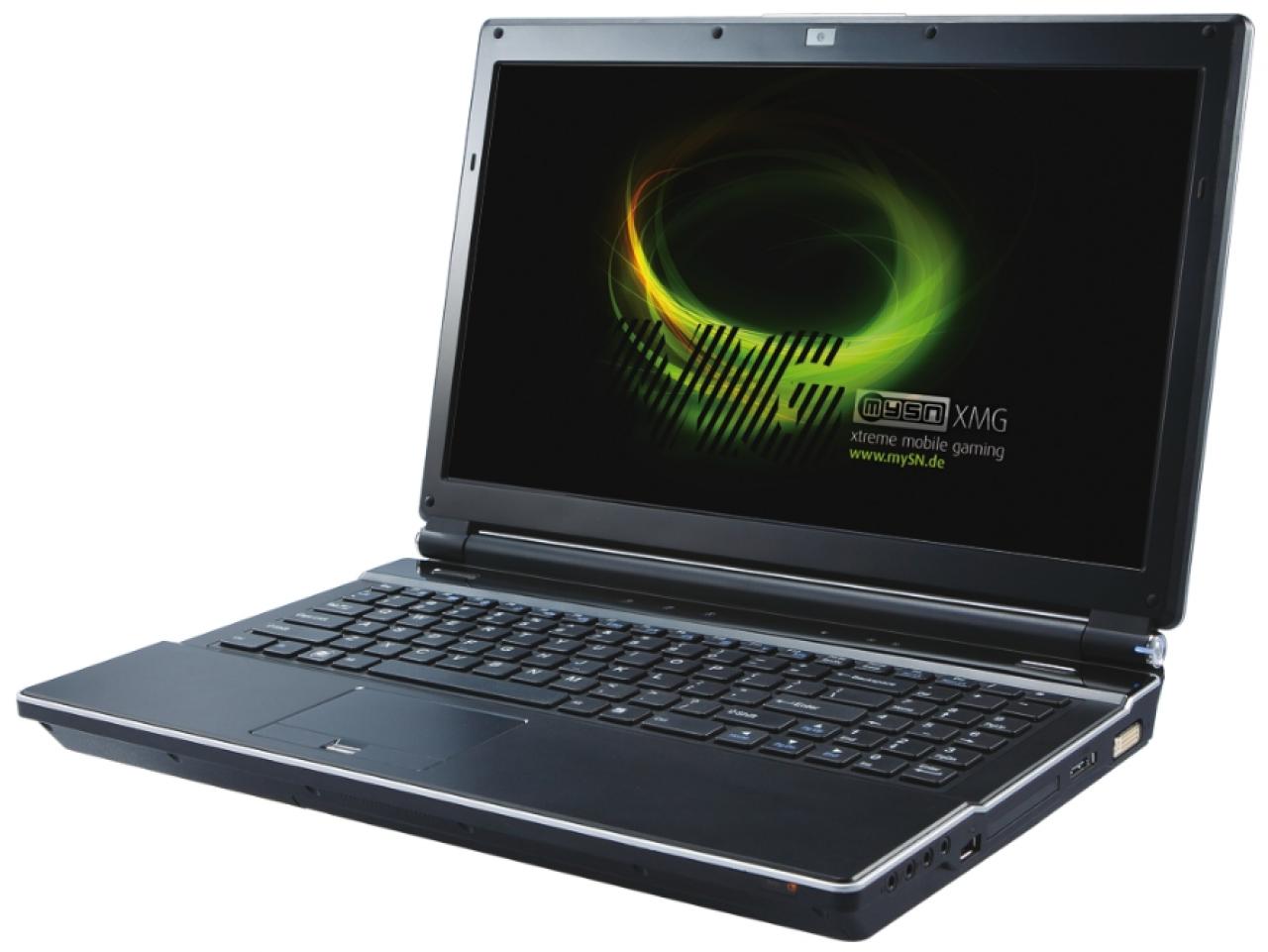[01/12/2009] Sieht edel aus und hat ordentlich Dampf unter der Haube: das mySN-Gaming-Notebook.