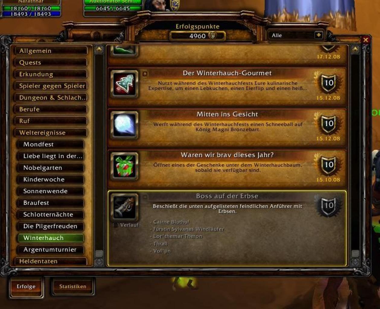 [15/12/2009] So sah das WoW-Weihnachtsfest Winterhauch im Jahr 2009 aus. Auch in diesem Jahr gibt's wieder reichlich zu tun. (10)
