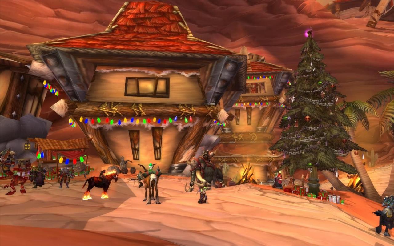 [15/12/2009] So sah das WoW-Weihnachtsfest Winterhauch im Jahr 2009 aus. Auch in diesem Jahr gibt's wieder reichlich zu tun. (3)