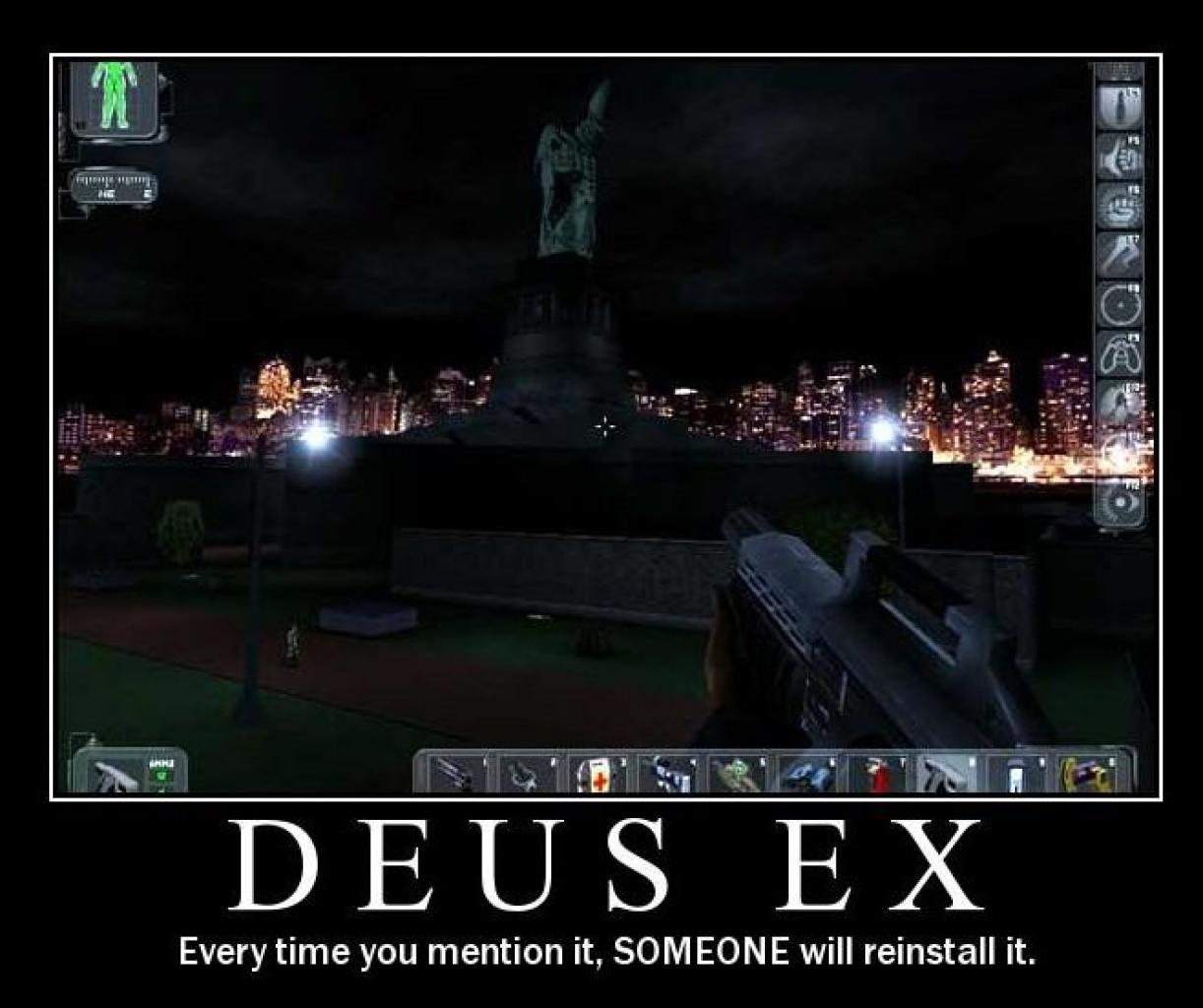 [11/12/2009] Ausgegrabene Spieleperlen - Warum ihr mal wieder Deus Ex installieren solltet...