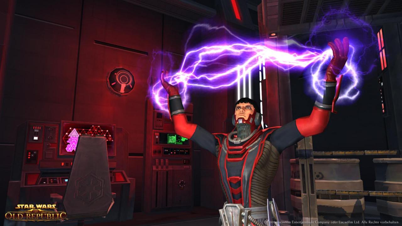 [11/12/2009] Die spielbare Klasse des Sith-Inquisitors: High-Res-Screenshot zu Star Wars: The Old Republic. (1)