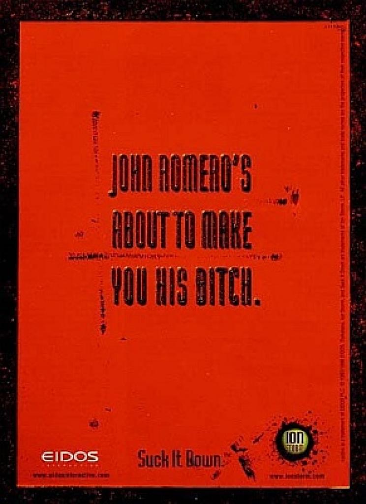 [25/01/2010] John Romero is about to make you his bitch.