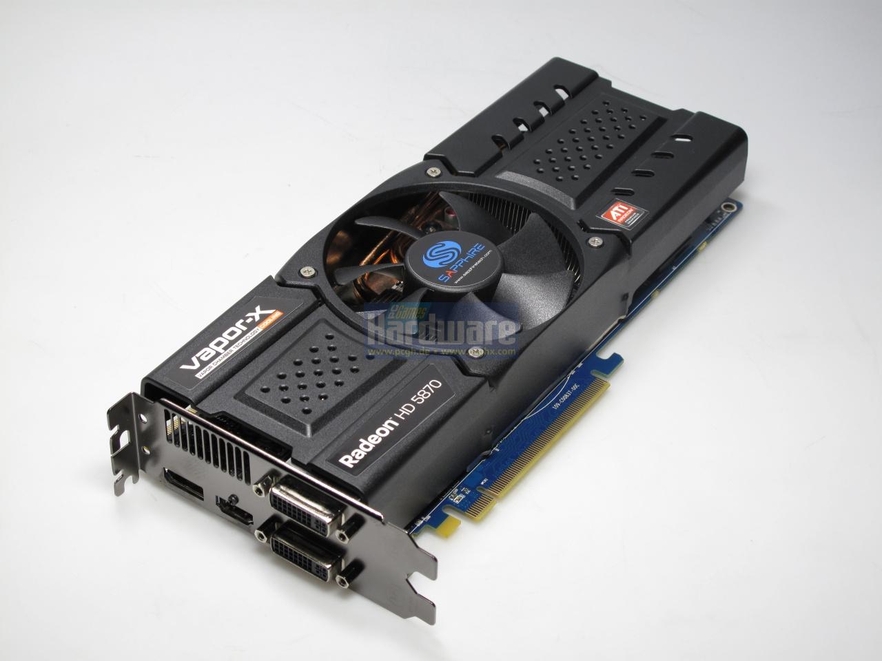 [28/01/2010] Sapphire Radeon HD 5870 Vapor-X, ca. 300 Euro