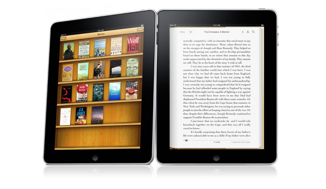 [27/01/2010] Mit dem Apple iPad stellte der Hersteller auch iBook vor - quasi das iTunes für Bücher.