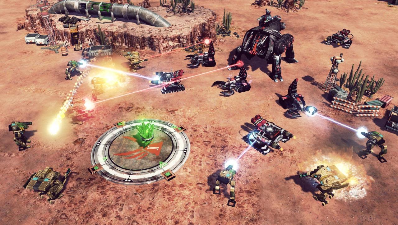 [17/01/2010] Command & Conquer 4: Tiberian TwilightAls Währung dienen in Tiberian Twilight einzelne Tiberiumkristalle, die keine Moneten, sondern sogenannte Upgrade-Punkte generieren. Diese benötigen die Spieler, um neue Technologien zu erwerben und die Einheiten zu verbessern. In brenzligen Situationen kann man das hoch explosive Tiberium auch gegen den Feind einsetzten. 
