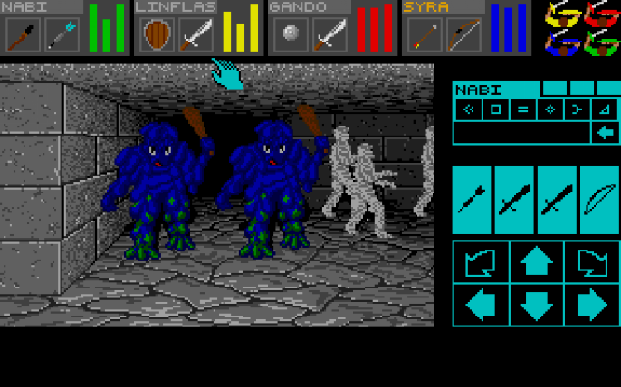 [18/01/2010] 1987 - Die Revolution von Dungeon Master bestand in der Einführung von Echtzeitelementen und Umgebungsinteraktion. Als eines der ersten Echtzeit-Computer-Rollenspiele prägte Dungeon Master das Sub-Genre der sogenannten Dungeoncrawlers.