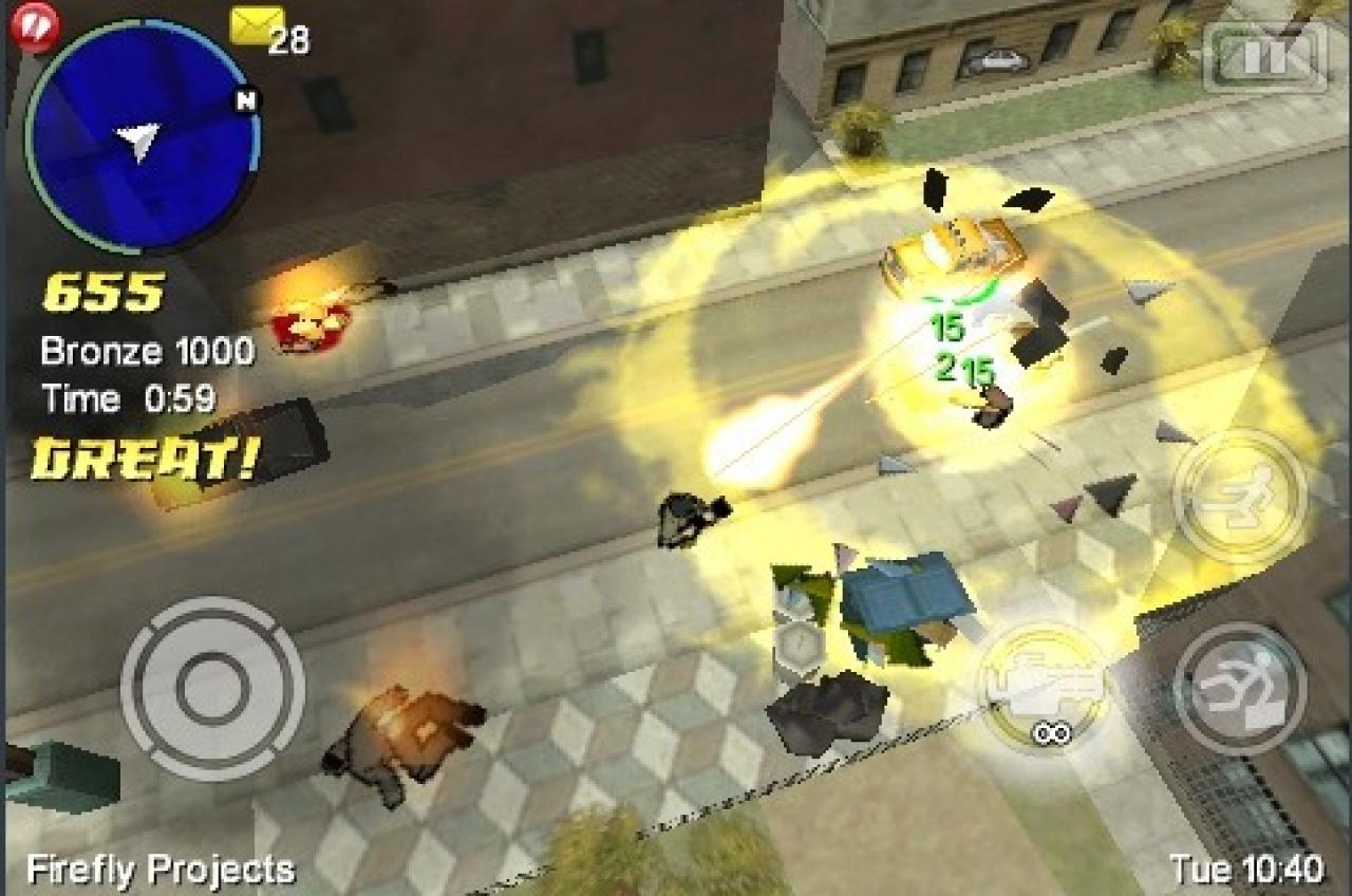 [19/01/2010] GTA: Chinatown Wars, NDS[br]Mit der Grand Theft Auto besitzt man die Lizenz zum Gelddrucken, könnte man meinen. Das stimmt allerdings nur bedingt. Der in höchsten Tönen gelobte NDS-Ableger Chinatown Wars kam nur schleppend über die Marke von 100.000 verkauften Spielen und trat eine Diskussion über die Sinnhaftigkeit von Erwachsenenspielen auf Nintendos Handheld in Gang. 