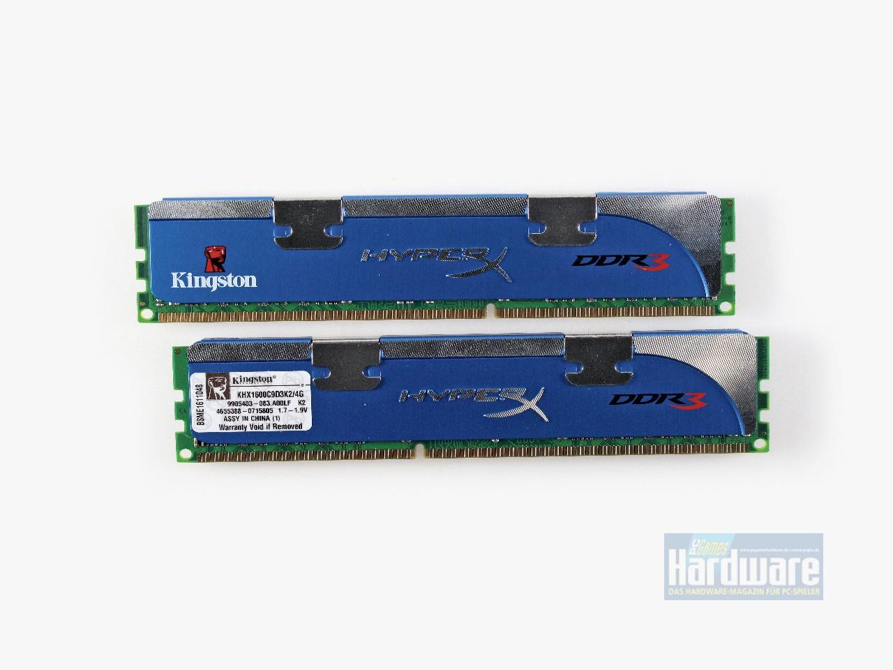 [23/02/2010] Kingston HyperX DDR3-1600