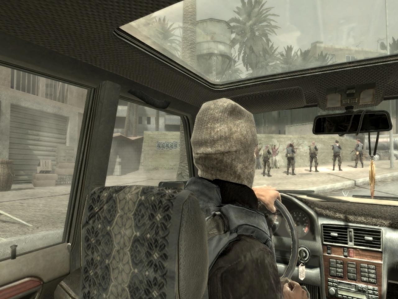 [24/02/2010] In Call of Duty: Modern Warfare musste man noch hilflos mitansehen, wie am Straßenrand Leute hingerichtet werden.