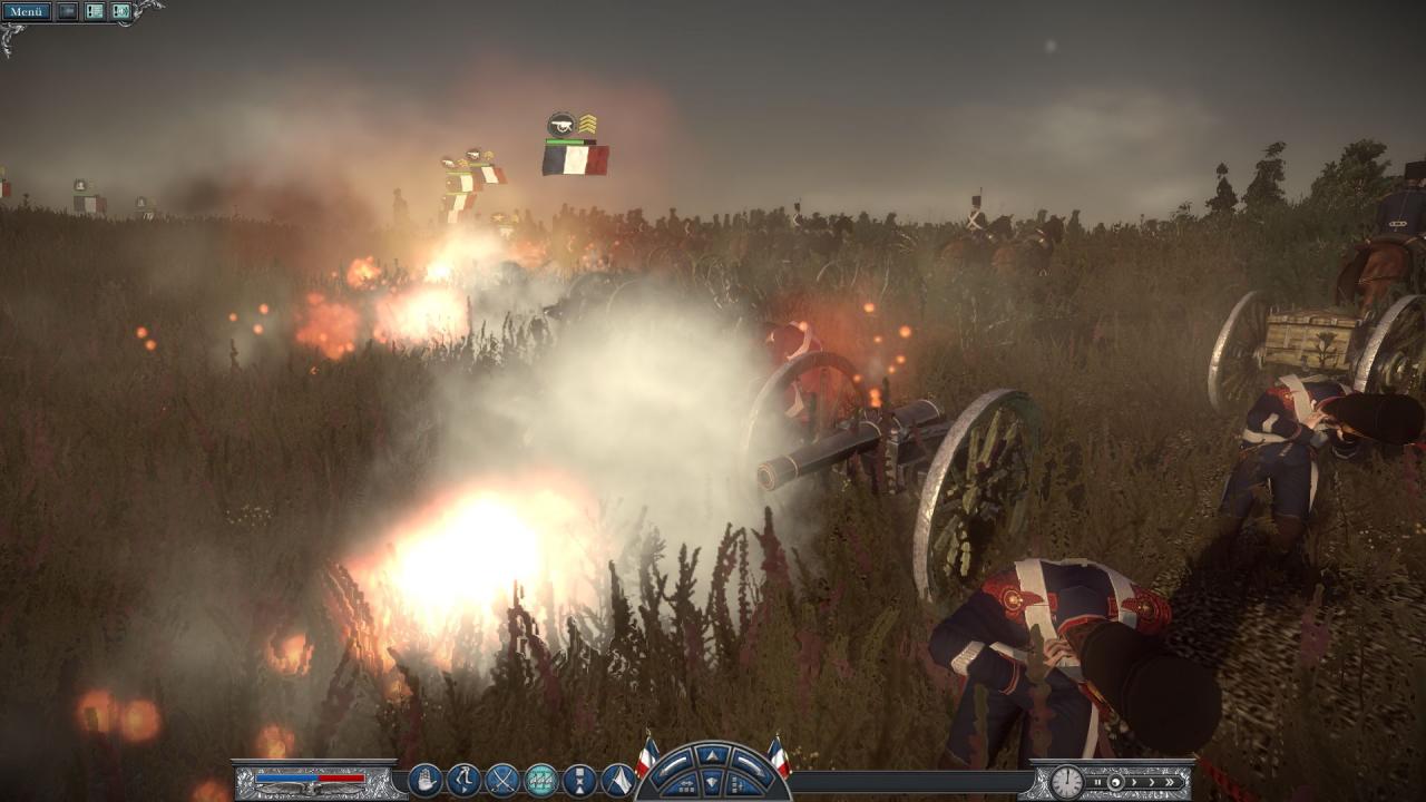 [24/02/2010] Artillerie ist noch wichtiger als in Empire und rafft ganze Kompanien dahin.