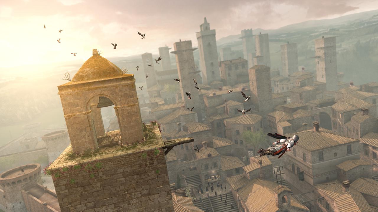 [15/03/2010] Bungee-Jumping - Da Oculus Rift noch immer nicht für Konsumenten erhältlich ist und Substanzen mit entsprechenden Effekten in der Regel illegal oder ungeheuer ungesund sind, bleibt uns nur der Sprung von der Brücke oder hohen Gebäuden um Assassin's Creed in der Realität nachzuspielen. Für den Adrenalinkick lassen wir uns also von Profis ein Seil umschnallen und springen in die Tiefe. Alternativ und je nach Größe des Geldbeutels hat ein Flugzeug-Absprung mit Fallschirm den selben Effekt und so bereiten wir uns mental schon einmal auf Just Cause 3 vor.