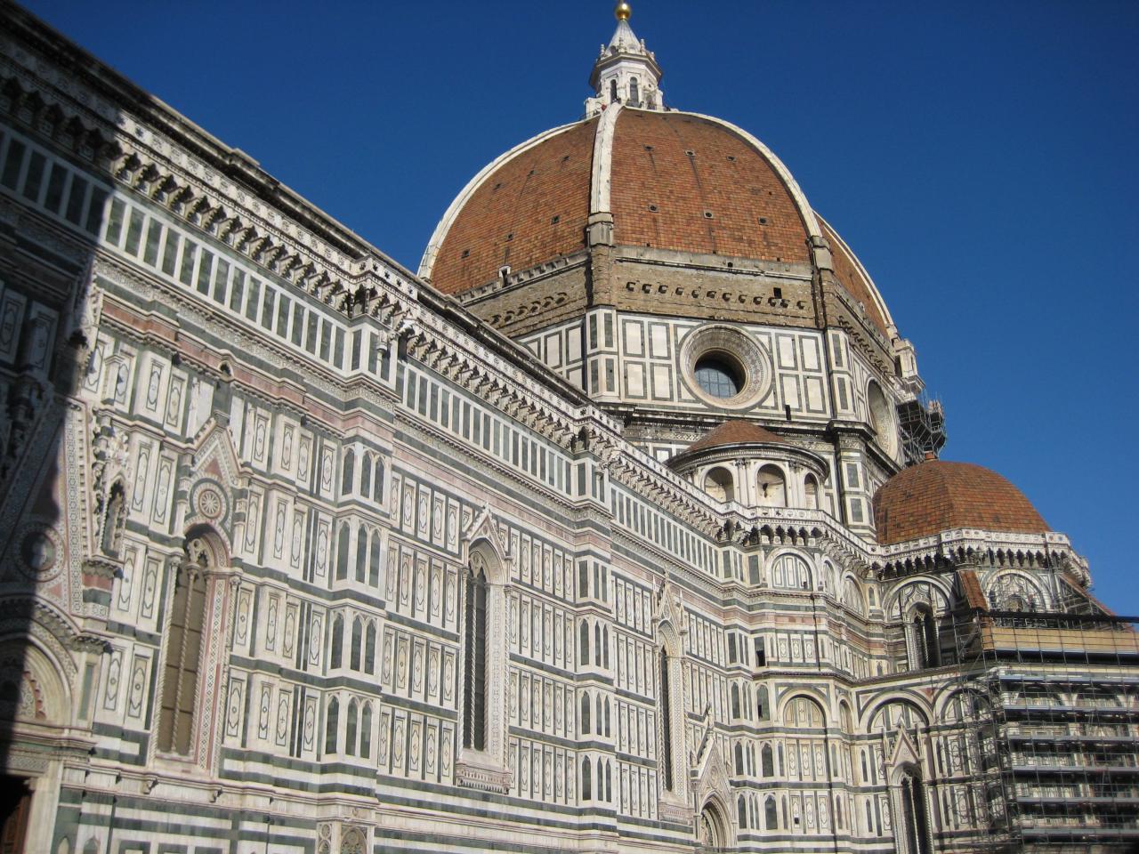 [23/03/2010] Der Dom Santa Maria del Fiore in Florenz. Seine Kuppel gilt als technische Meisterleistung der frühen Renaissance.