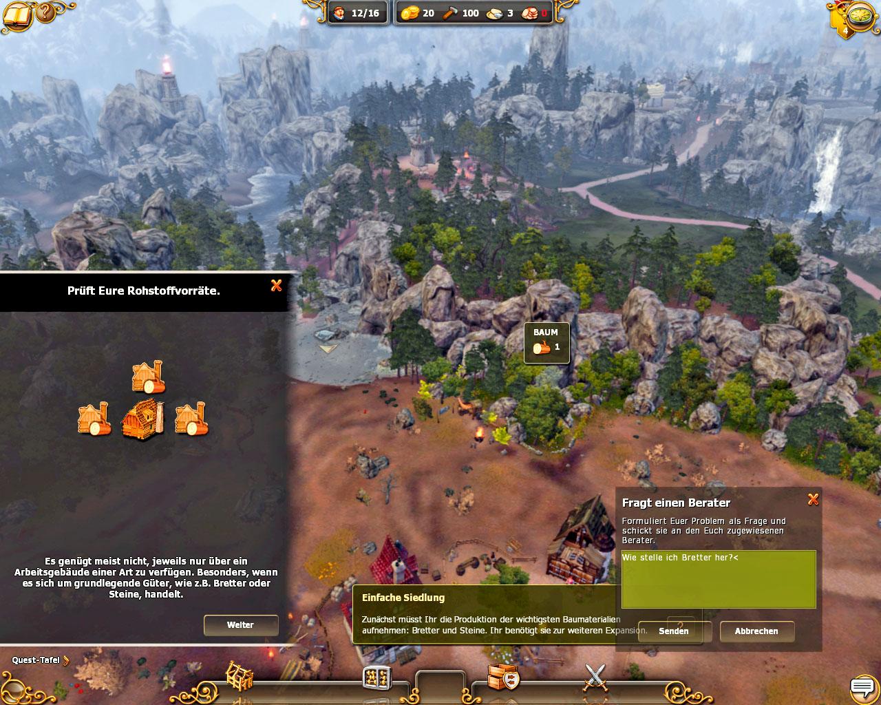 [25/03/2010] Im Profi lmenü können Sie sich als Berater anbieten. Dann bekommen Sie von anderen Spielern Anfragen. Über den Ingame-Chat dürfen Sie auch selbst Fragen an Mentoren stellen.