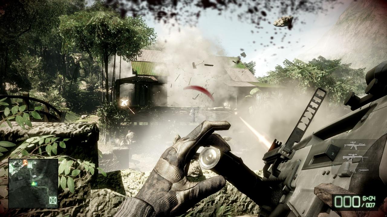 [01/03/2010] Statt Gegner umständlich zu flankieren, reicht es in Bad Company 2 oft aus, einfach deren Versteck zu zerstören.