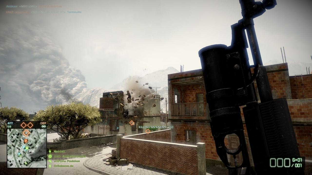 [30/03/2010] Wir zeigen heute die besten Stunts aus Bad Company 2. Beim Battlefield-Ableger kann man schließlich nicht immer nur bierernst spielen. (8)