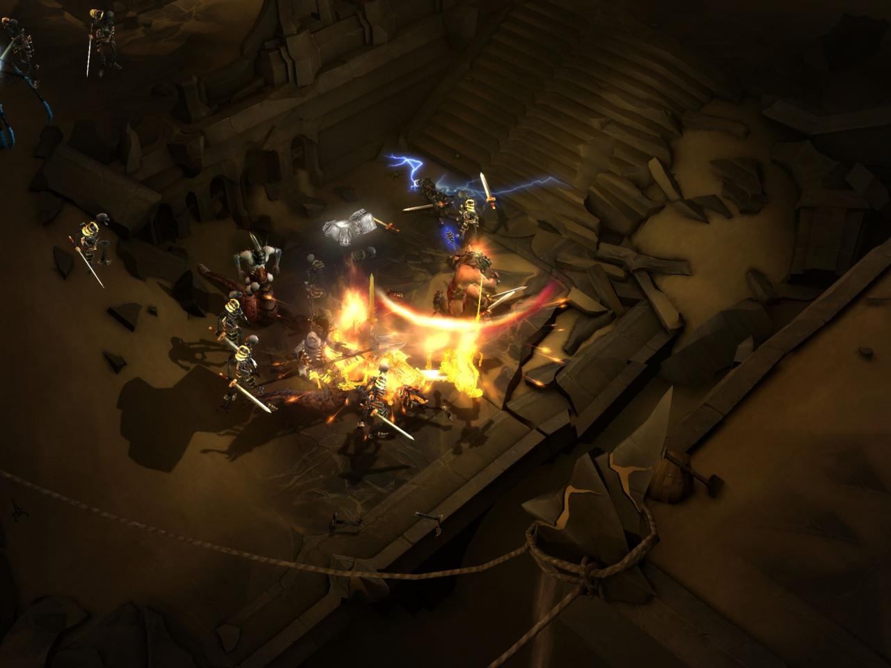 [12/03/2010] In Diablo 3 stehen effektgeladene, temporeiche Kämpfe nach wie vor im Vordergrund.