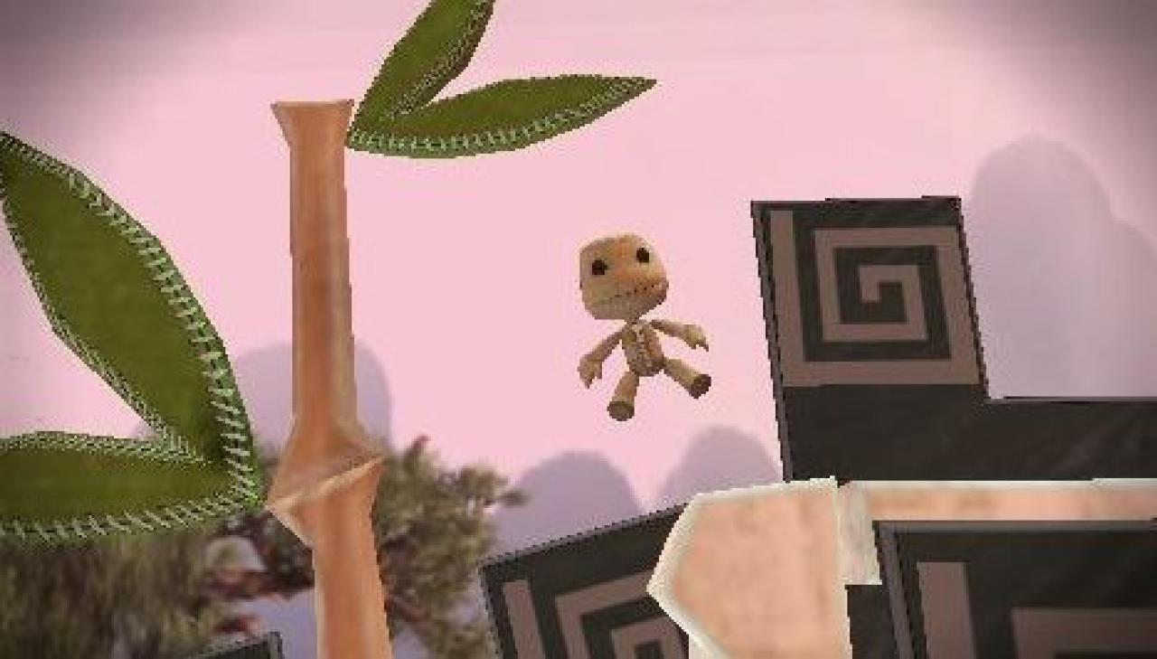 [12/03/2010] Auch erste Szenen eines Little Big Planet Demos konnten wir schon auf der modifizierten Playstation 3 bewundern. Das Jump and Run ist in 3D niedlicher denn je. 