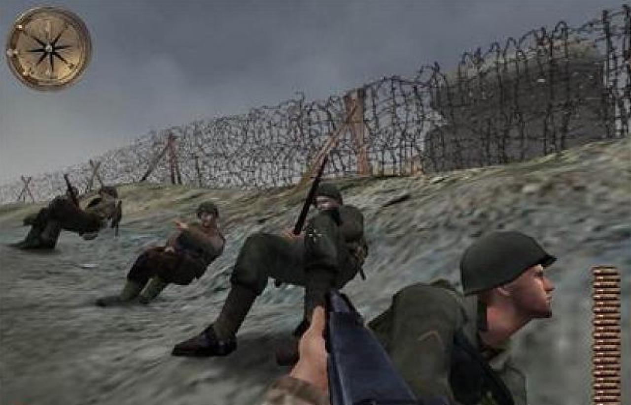 [08/03/2010] Den PC erobert die Medal of Honor-Serie erst mit Allied Assault. Spätere Episoden wie etwa Airborne (im Screenshot) kommen beim Publikum ungleich schlechter an.