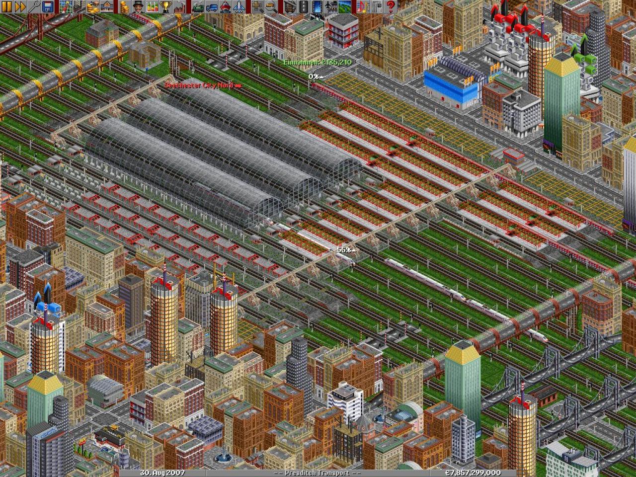 [12/03/2010] Die Wirtschaftsimulation OpenTTD gehört bis heute zu den beliebtesten Strategiespielen der Open-Source-Gemeinde.