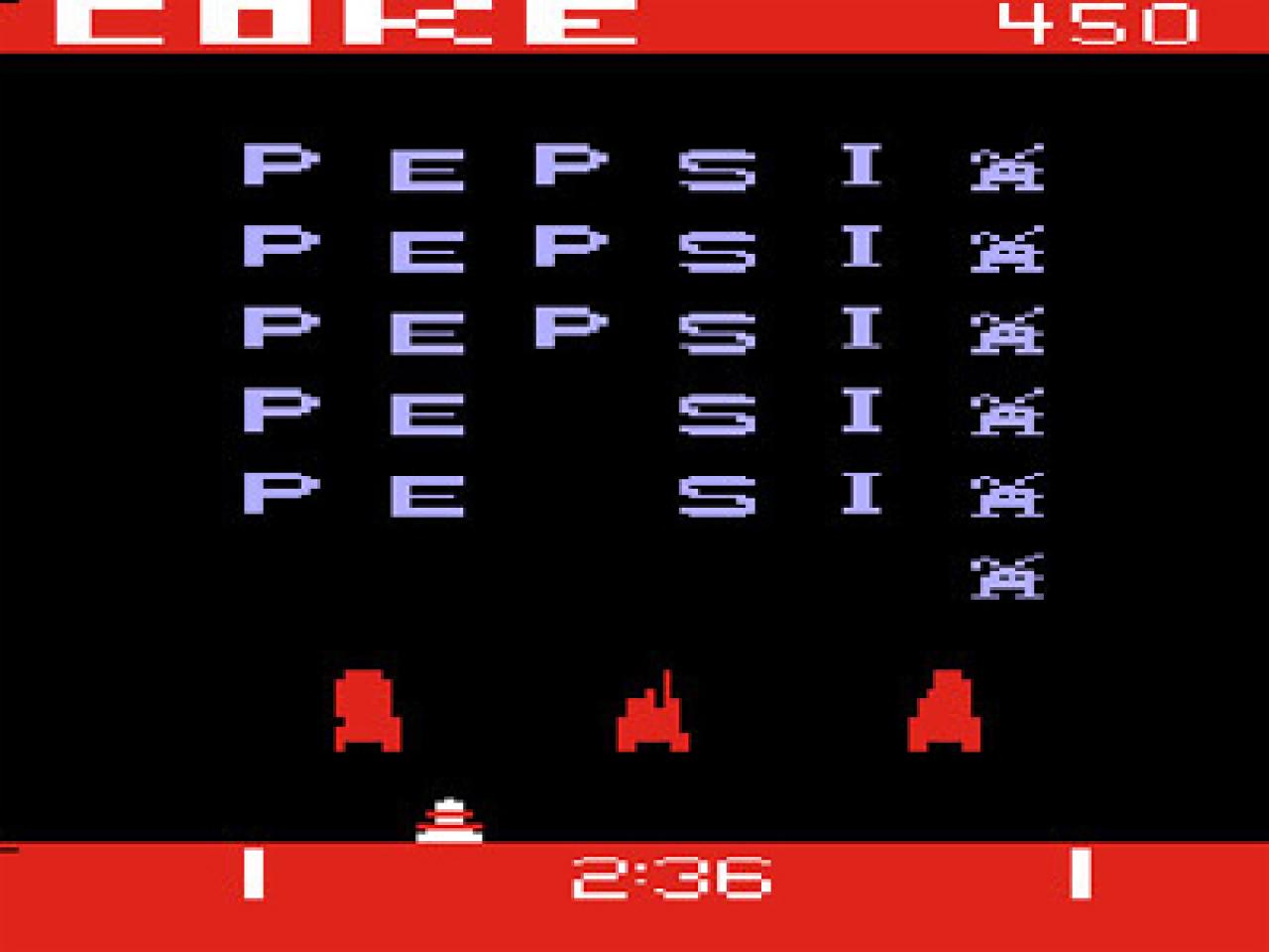 [02/03/2010] Pepsi Invaders für Atari 2600.