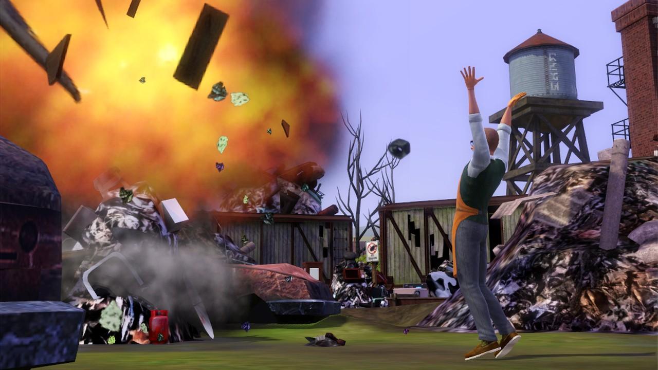 [04/03/2010] In Die Sims 3: Traumkarrieren kann man als Erfinder auch mal eine explosivere Erfahrung machen.