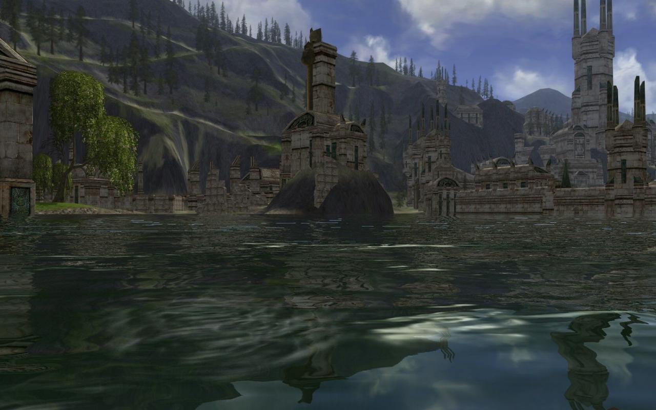 [23/04/2010] Im Free-2-Play MMO Der Herr der Ringe Online kann der Spieler durch Mittelerde reisen.