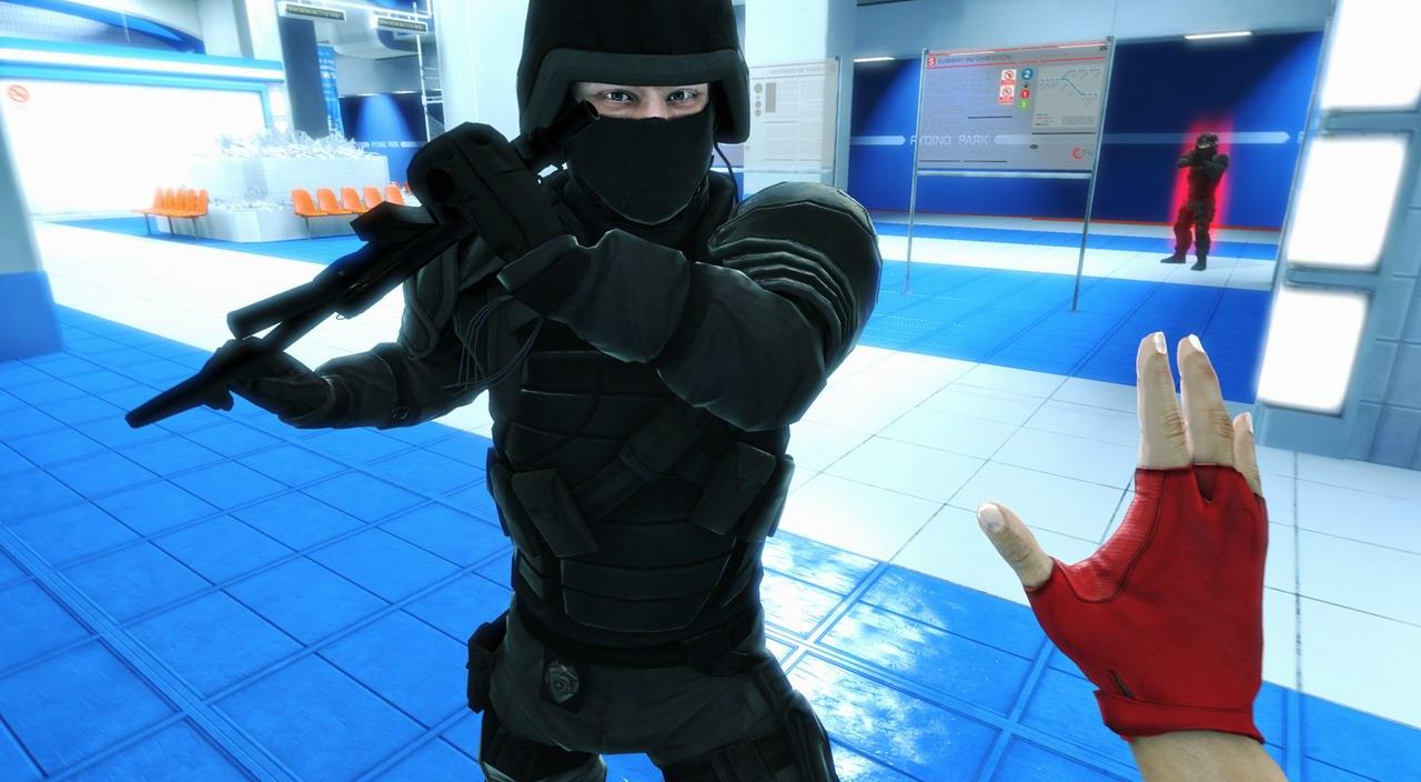 [16/04/2010] Mirror's Edge - Die Vorteile einer konformistisch-dystopischen Stadt, die sich selbst als Utopie darstellt, finden wir vor allem im aufgeräumten und sterilen Anblick der Straßenzüge. Sicher, ist nicht jedermanns Geschmack und kann die totale Überwachung und Unterdrückung nicht aufwiegen. Für Ordnungsfanatiker mit Zwangsneurose, die sich stets in ihrem steilen Heim einschließen, eröffnet das jedoch völlig neue Möglichkeiten...