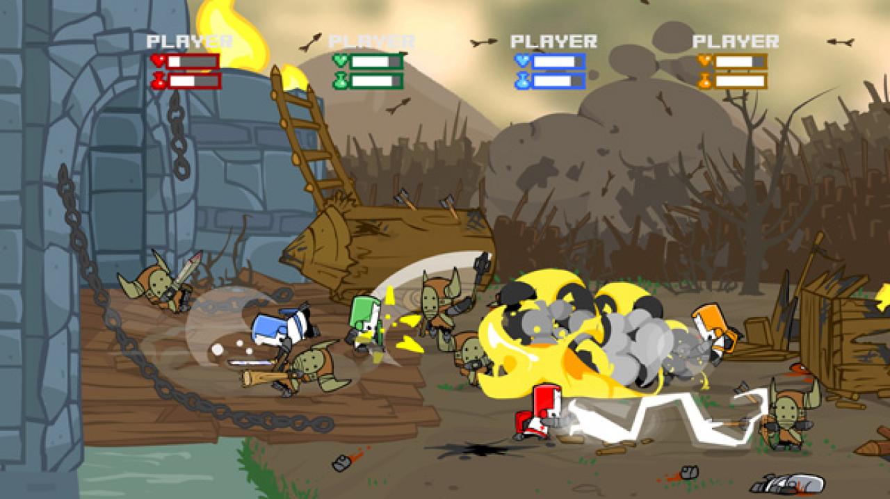 [20/04/2010] Mit Castle Crashers könnt ihr euch eine Runde durch feindliche Comic-Horden schlagen. Maximal vier Spieler können sich auf einem Bildschirm um Heilung, Schätze und die Prinzessinnen prügeln. Spielspaß garantiert!