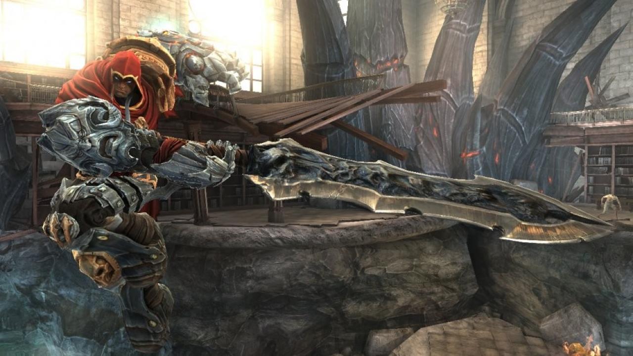 [03/04/2010] Darksiders, THQ[br]Das Actionspiel Darksiders, in Spielerkreisen auch als Zelda für Erwachsene bezeichnet, erscheint für den heimischen PC am 24. September. Ruckelfrei erlebt man die Fantasy-Klopperei mit Rätseleinlagen ab einem Core 2 Duo E6420 Dual Core 2.13Ghz (oder vergleichbar), 3 GB RAM Arbeitsspeicher und einer 256 MB DirectX 9-kompatible Grafikkarte (etwa einer Geforce GTS 240). 