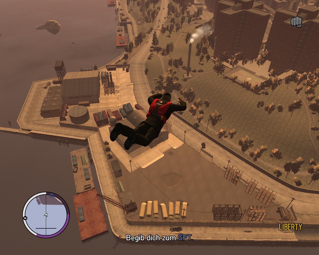 [14/04/2010] Der Fallschirm aus The Ballad of Gay Tony bringt Ihnen Liberty City aus einer ganz neuen Perspektive näher. Ein absoluter Spaß!