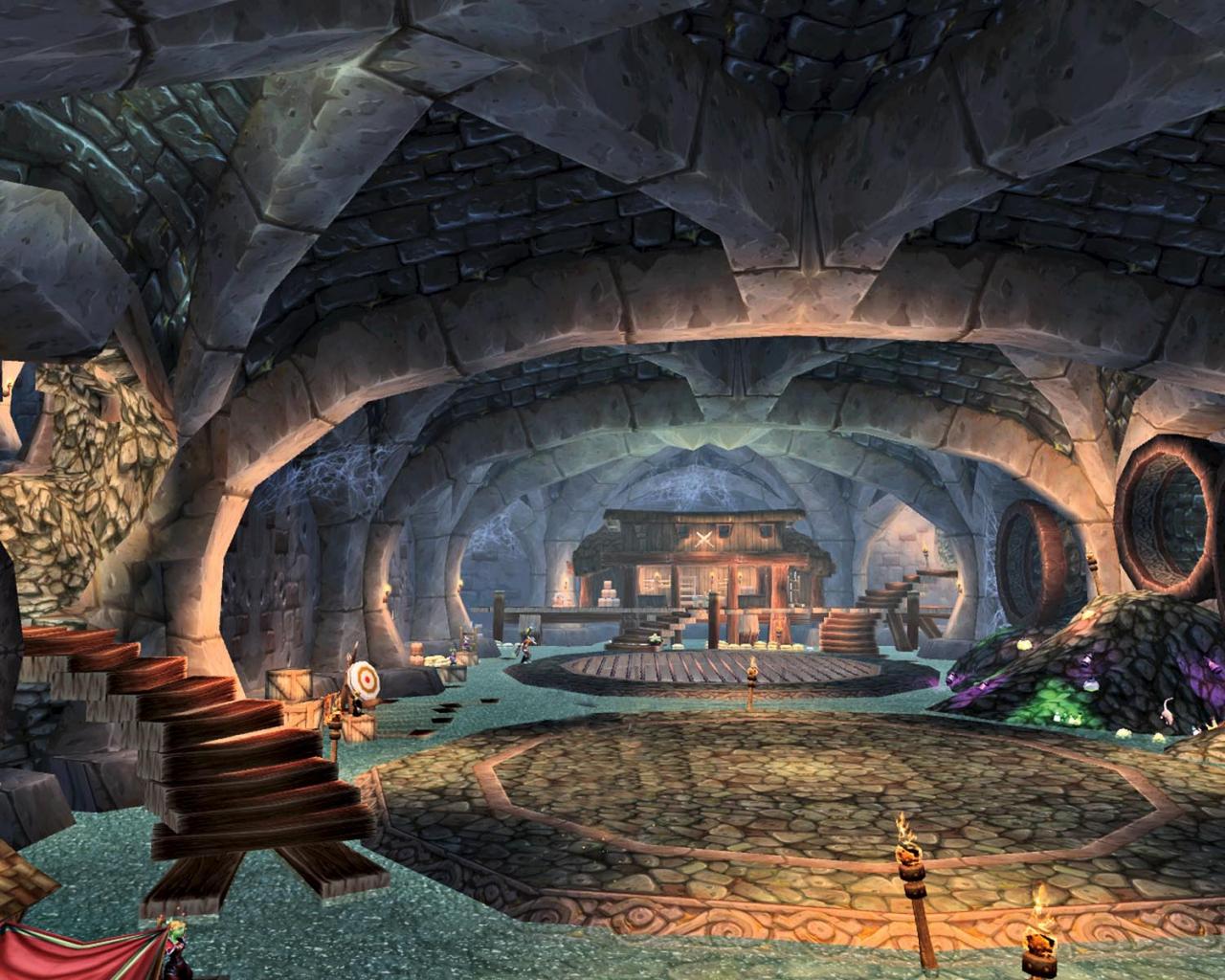 [26/04/2010] Dalaran, Hauptstadt Nordends hoch oben in der Luft.